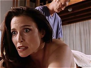 fantastic Mimi Rogers gets her entire assets touched