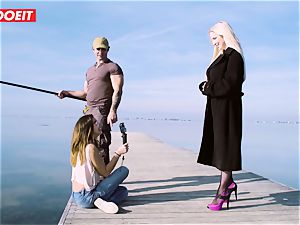 LETSDOEIT - ash-blonde Thot banged firm By the Beach